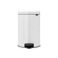 ABFALLEIMER 20 L  - Weiß, Design, Kunststoff/Metall (29/46,7/38cm) - Brabantia