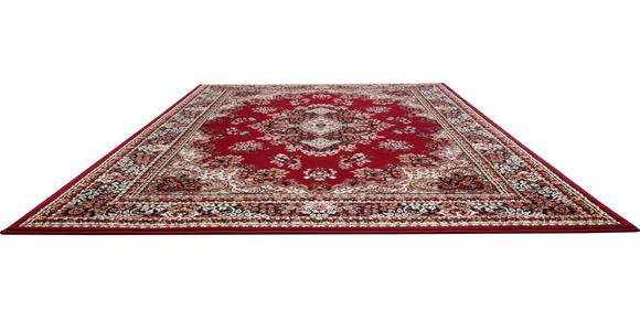 Orientalischer Webteppich Rot Pierre 160x225 cm - Rot, KONVENTIONELL, Textil (160/225cm) - Ombra