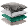 KISSENBEZUG YUKON 48/48 cm  - Silberfarben, Design, Textil (48/48cm) - Novel
