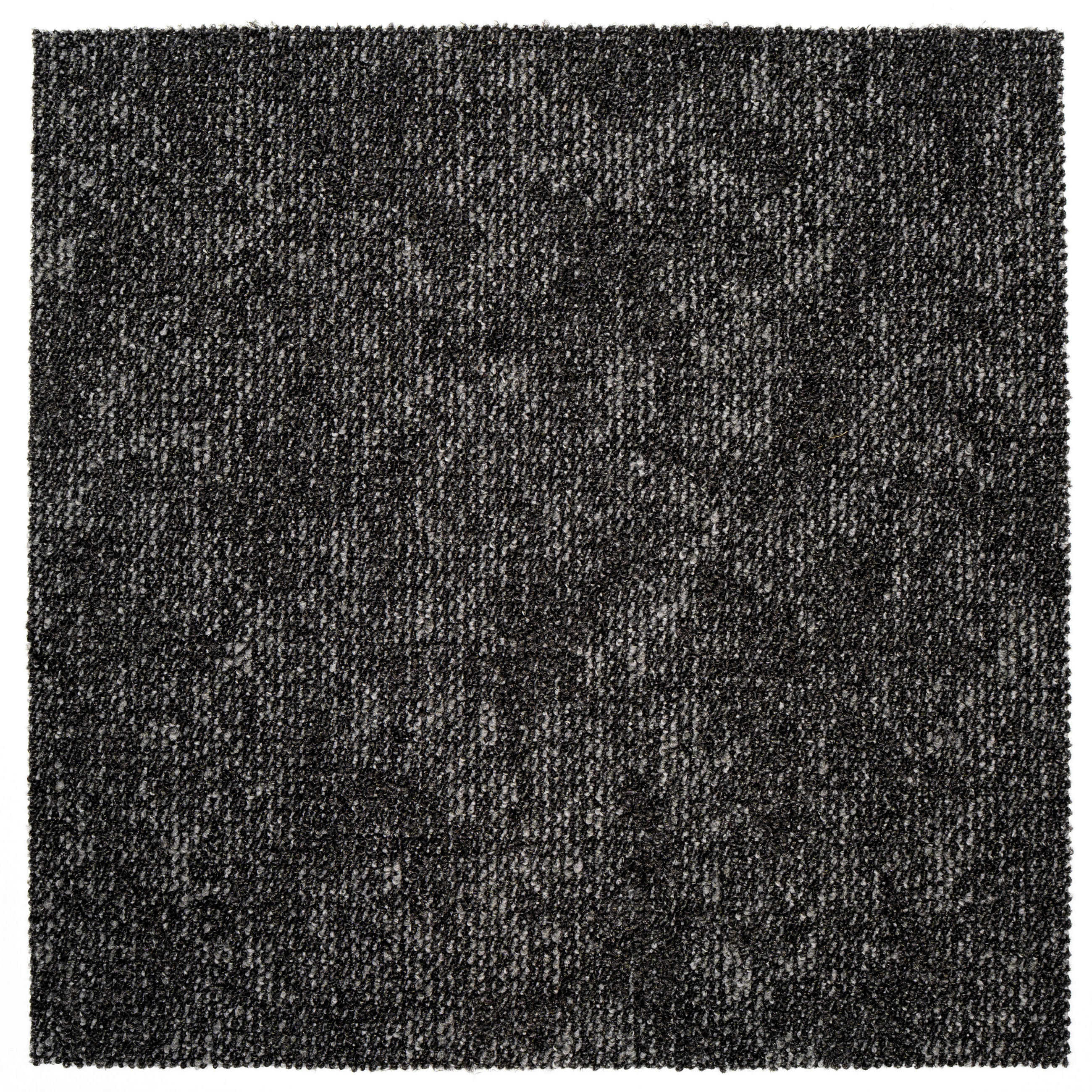 Teppichfliese Dunkelgrau Marble 50x50 cm Florhöhe 3 mm