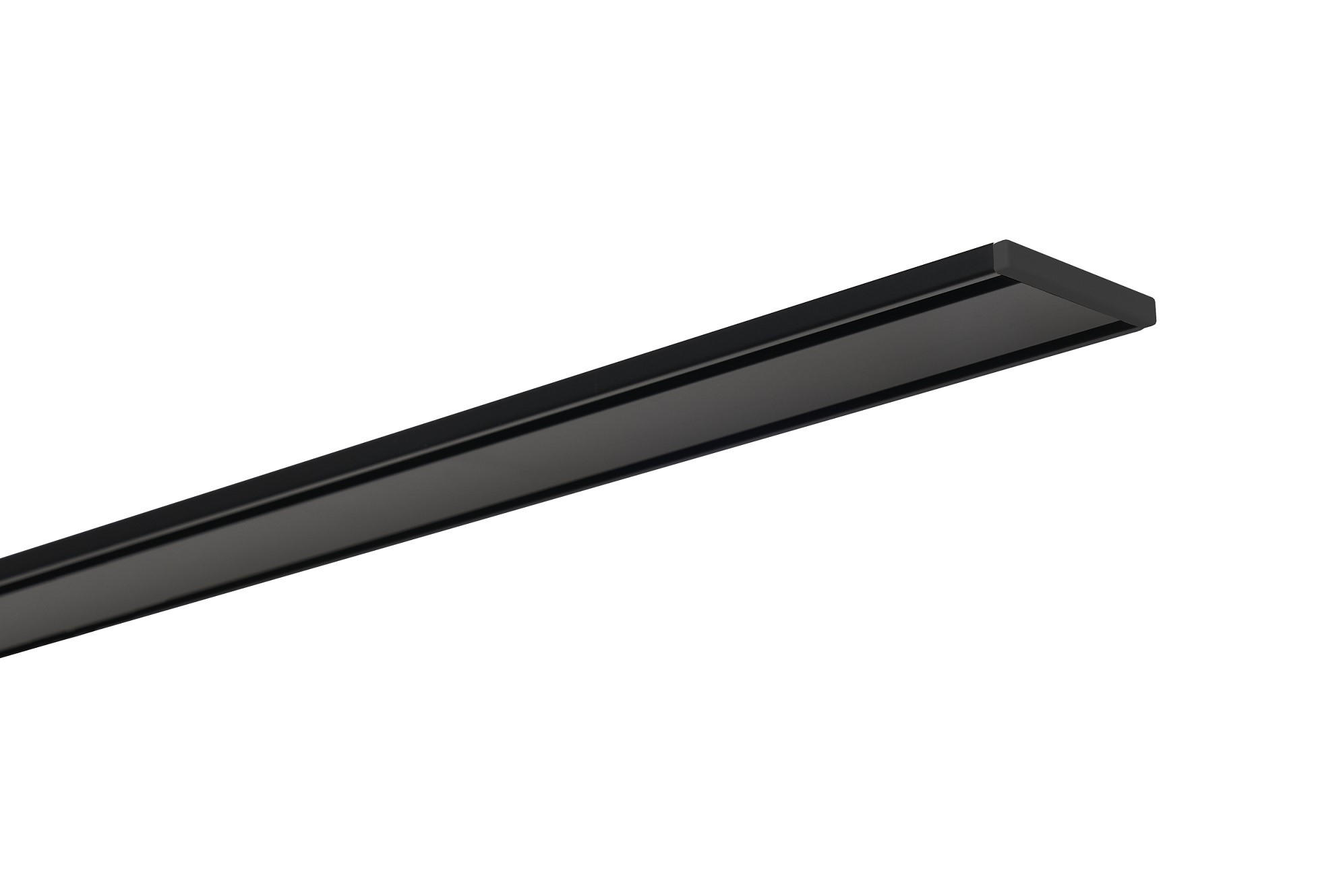 ȘINĂ PENTRU PERDEA 150 cm  - negru, Basics, metal (150cm) - Homeware