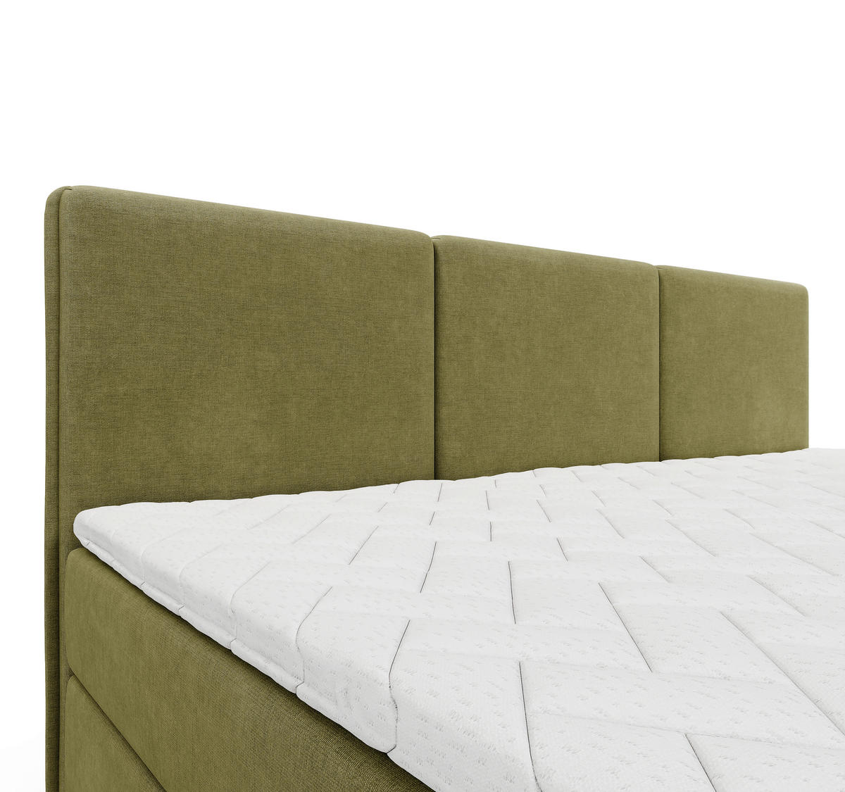 FAMILIENBETT - Schwarz/Grün, MODERN, Holz/Kunststoff (210/200cm) - MID.YOU