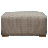 HOCKER in Textil Taupe  - Taupe/Buchefarben, Konventionell, Holz/Textil (101/44/92cm) - Livetastic
