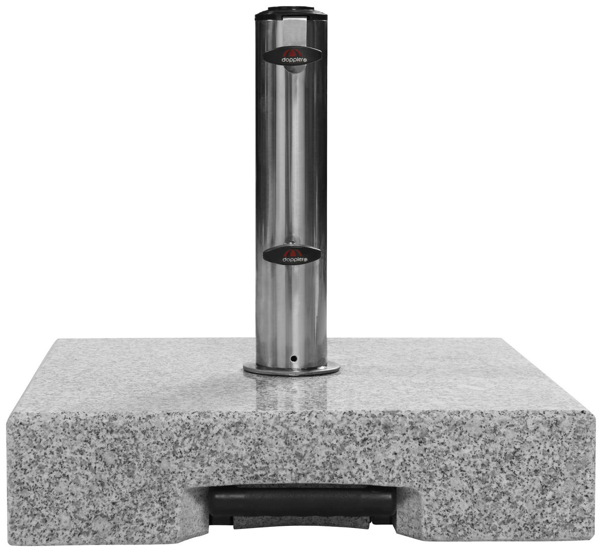 SONNENSCHIRMSTÄNDER Granit Grau  - Grau, Basics, Stein (45/10/45cm) - Doppler