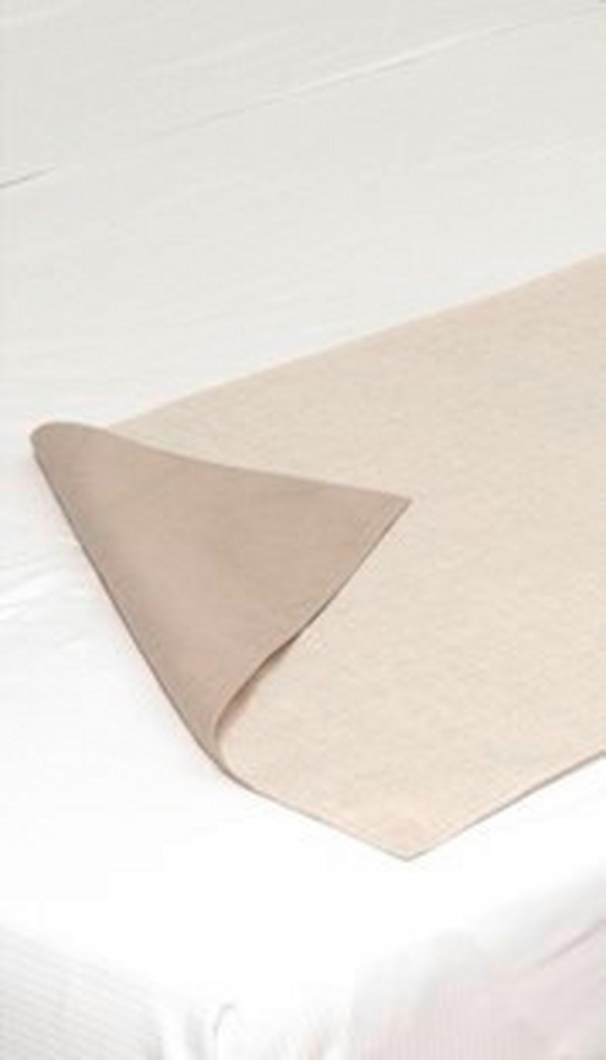 PREKRIVAČ 55/250 cm bela, bež  - bela/bež, Osnovno, tekstil (55/250cm)