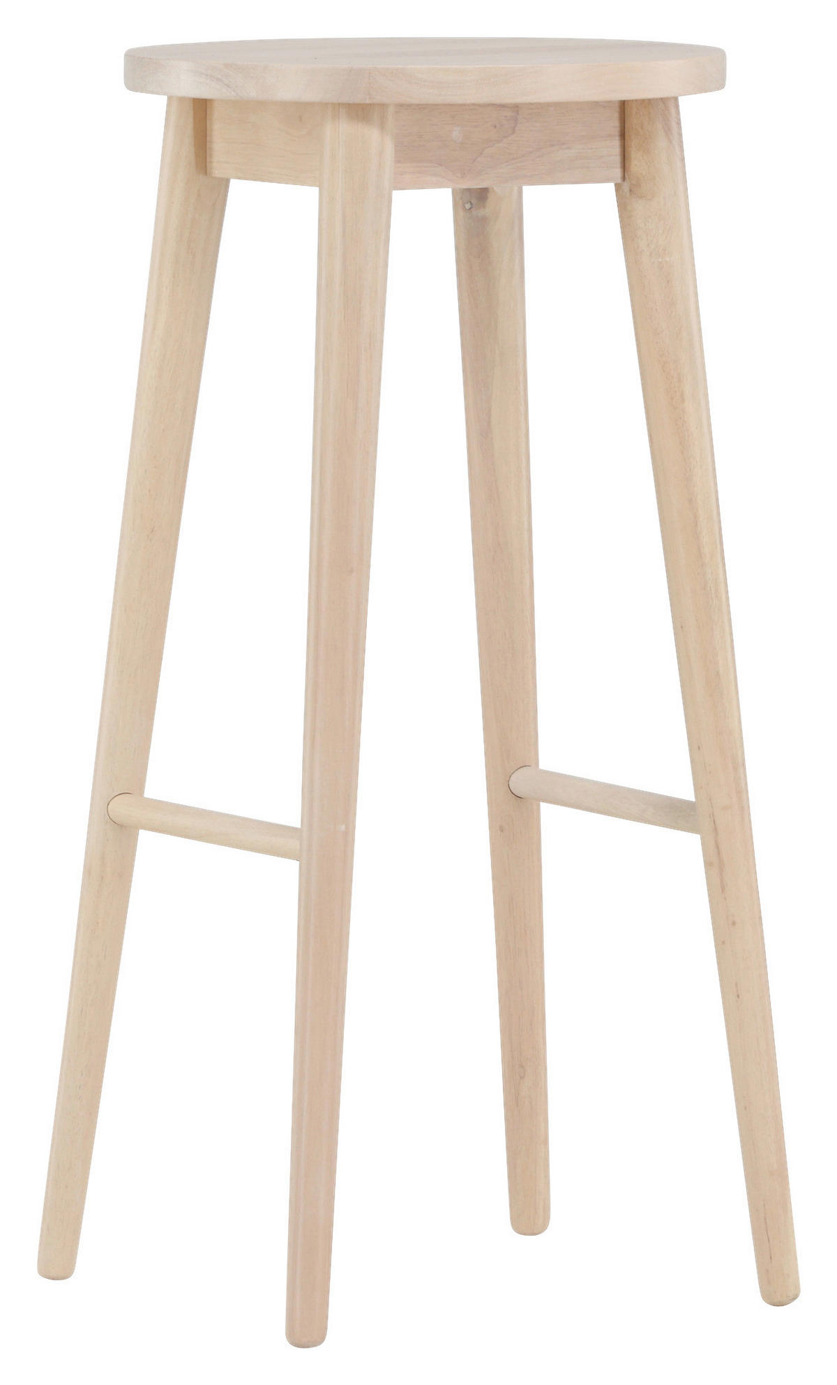 BARHOCKER-SET in Weiß  - Weiß, Design, Holz (36/75/36cm) - Livetastic