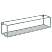 WANDREGAL 70/16/16 cm  - Grün, Basics, Metall (70/16/16cm) - home24