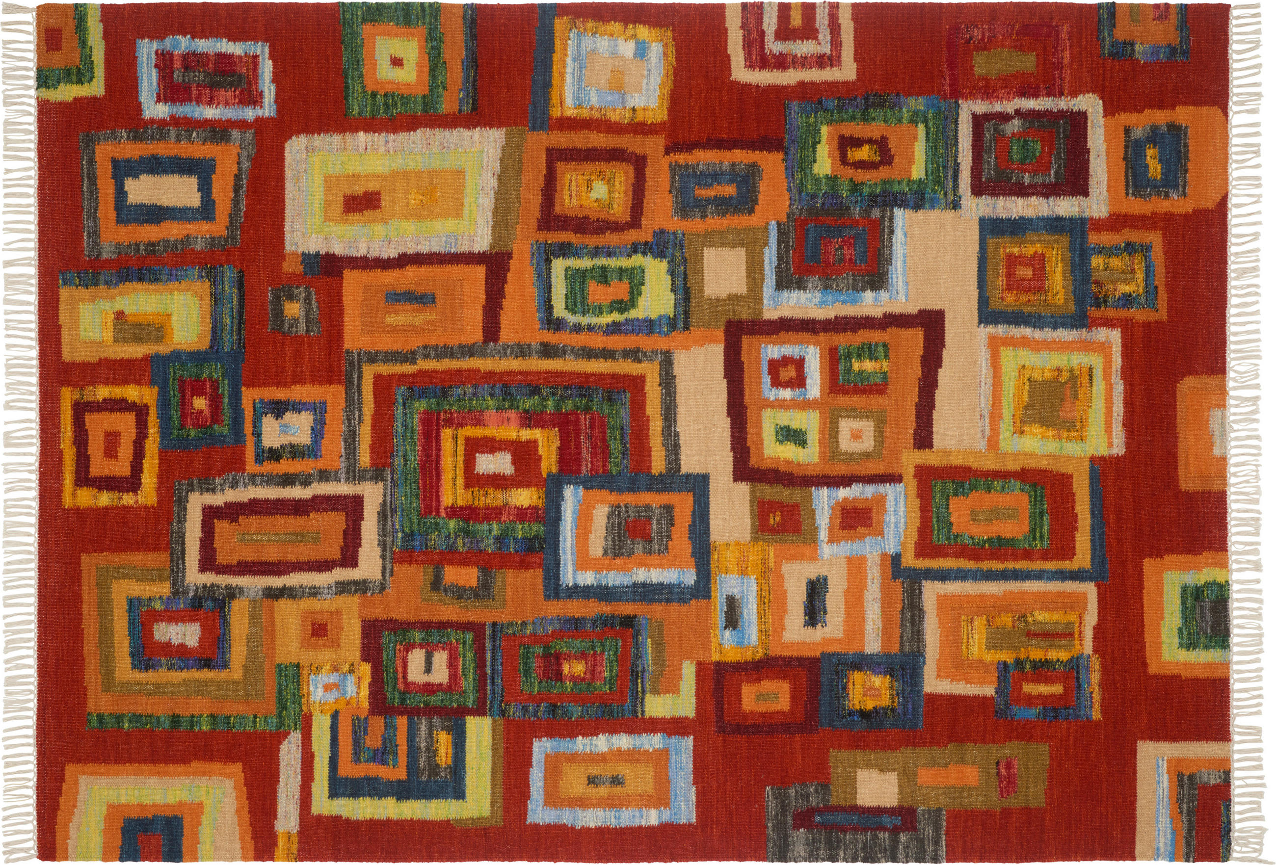 ORIENTTEPPICH  Wohnzimmer 160/230 cm Fabolus Multicolor rechteckig  - Multicolor, LIFESTYLE, Textil (160/230cm) - Cazaris