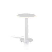 LED-TISCHLEUCHTE VAYA 23/30 cm  - Weiß, Design, Kunststoff/Metall (23/30cm) - Helestra