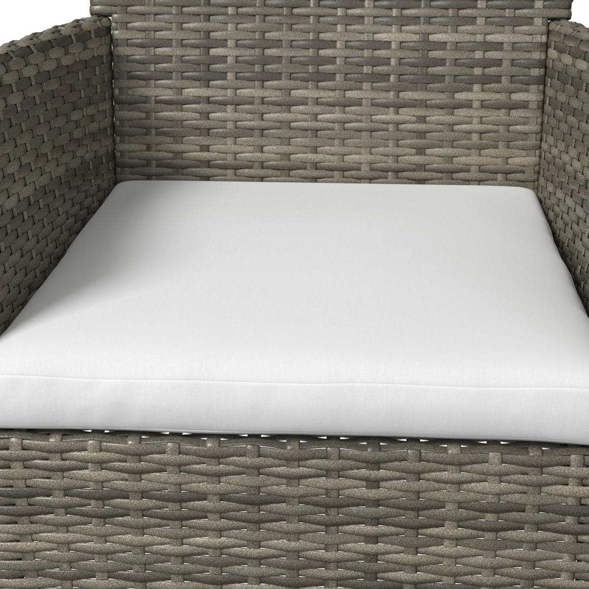 VRTNI SET       krem barve, siva, črna    - siva/črna, Basics, umetna masa/steklo - Ambia Garden