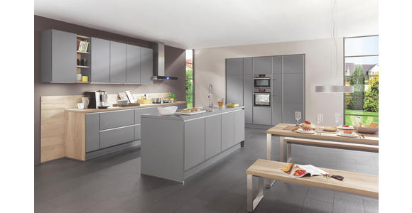 Einbauküche Toronto individuell planbar - Schwarz/Weiß, MODERN, Holzwerkstoff - Vertico