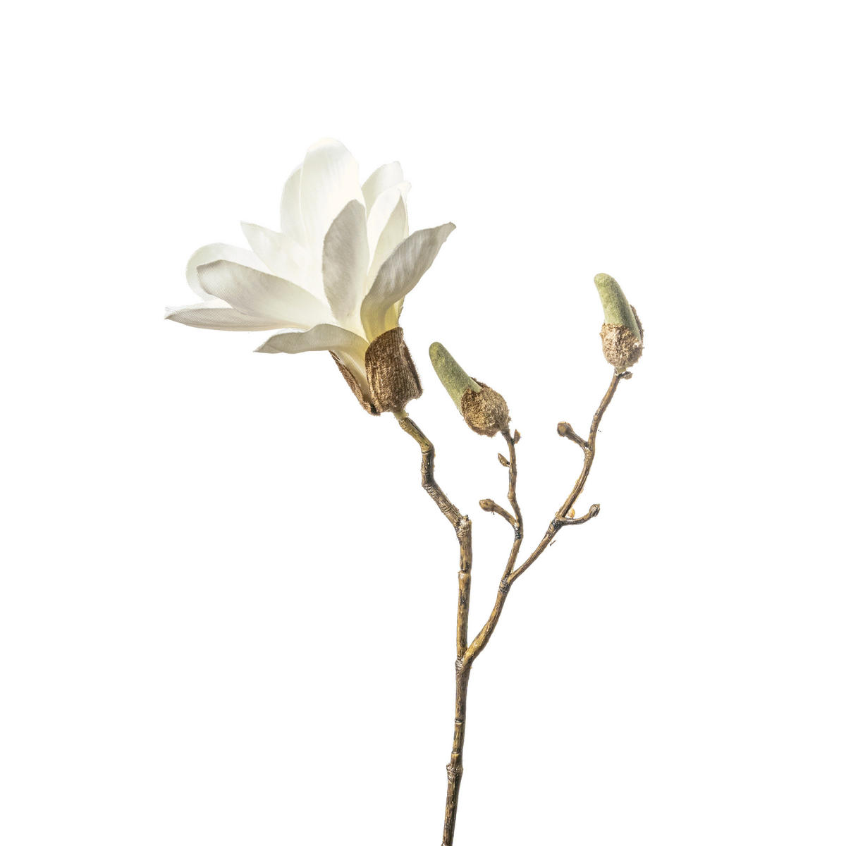 UMĚLÁ KVĚTINA 25,5 cm - světle růžová, Basics (25,5cm)