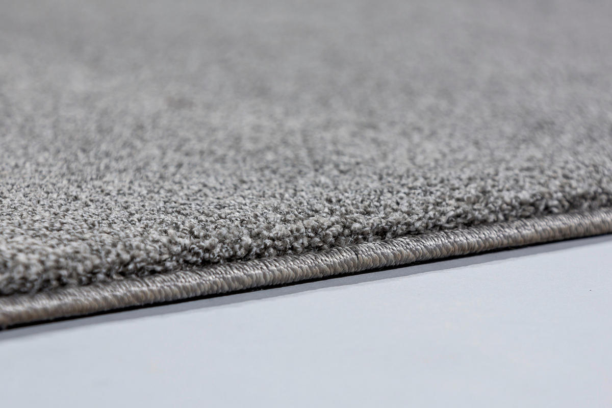 HOCHFLORTEPPICH 67/130 cm Pure Silberfarben  - Silberfarben, Basics, Textil (67/130cm) - Schöner Wohnen