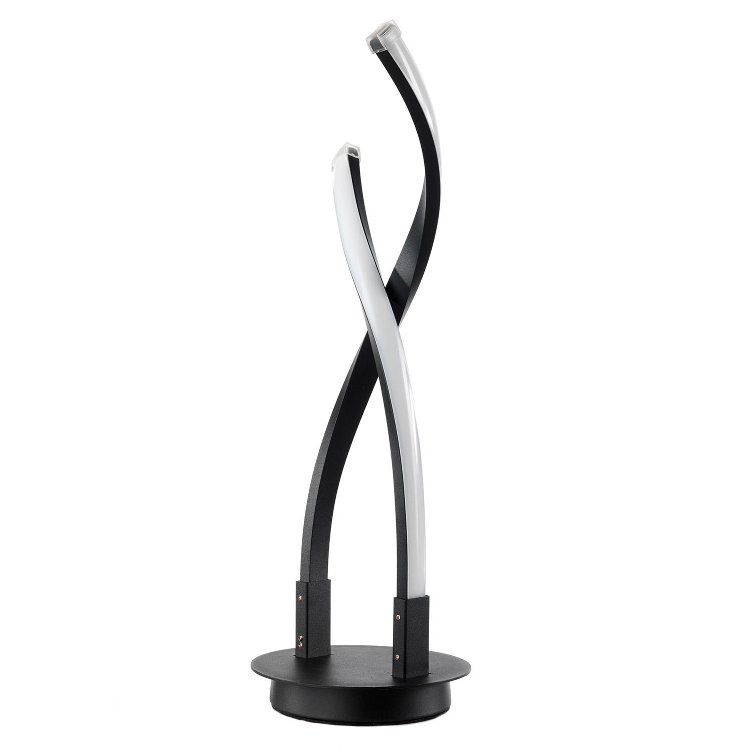 LED-TISCHLEUCHTE 18/50 cm   - Schwarz, Design, Kunststoff/Metall (18/50cm)