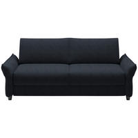 SCHLAFSOFA in Textil Schwarz  - Schwarz, Konventionell, Kunststoff/Textil (198/82/106cm) - Ti'me