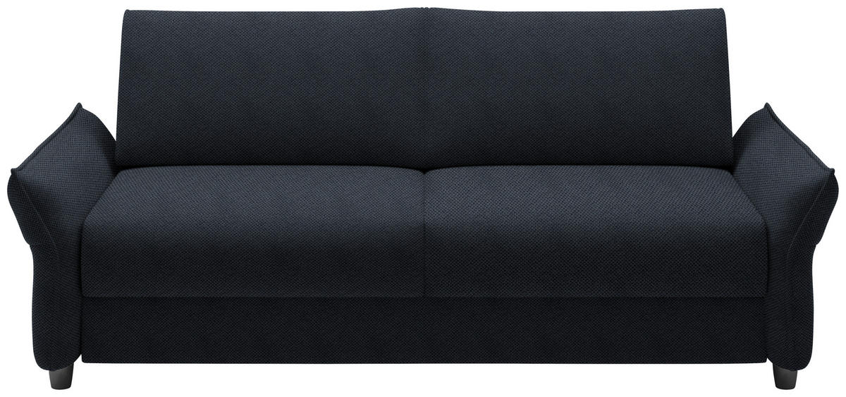 SCHLAFSOFA in Textil Schwarz  - Schwarz, Konventionell, Kunststoff/Textil (198/82/106cm) - Ti'me
