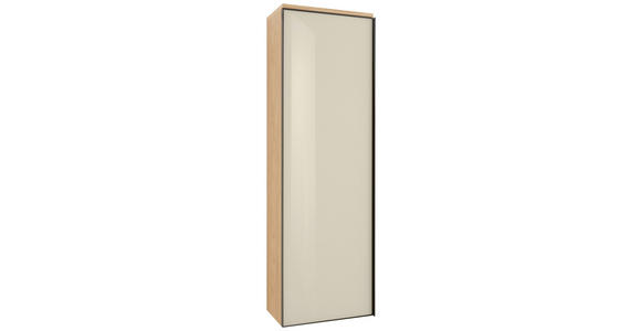 GARDEROBE 4-teilig  in 200/190/37 cm  - Eichefarben/Sahara, Design, Glas/Holz (200/190/37cm) - Dieter Knoll
