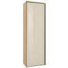 GARDEROBENSCHRANK 54/170/31 cm  - Eichefarben/Anthrazit, Design, Glas/Holz (54/170/31cm) - Dieter Knoll