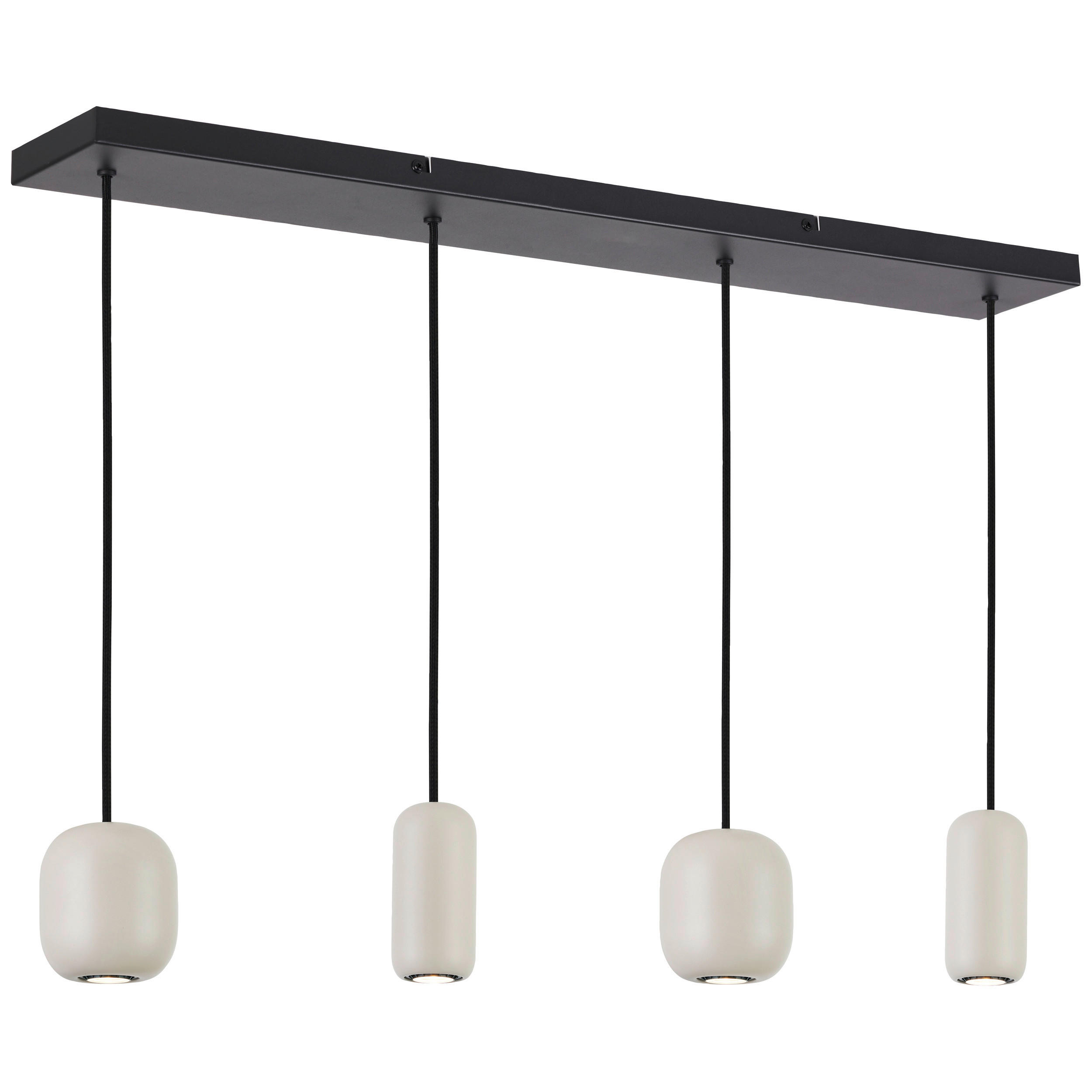 HÄNGELEUCHTE 90/12,5/150 cm - Sandfarben, Basics, Metall (90/12,5/150cm)
