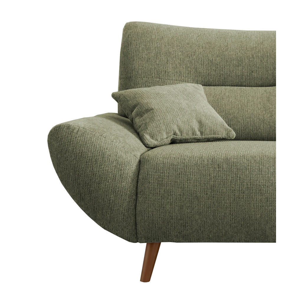 Thumbnail - Mid.you 2-Sitzer-Sofa, Grün, Holz, Textil, Buche, Fichte, Kiefer,Buche, Füllung: Schaumstoff, 173x81x90 cm, Made in EU, ...