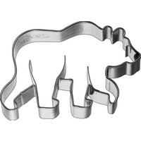 KEKSAUSSTECHFORM - Edelstahlfarben, Basics, Metall (8,5/5,1/2,5cm) - Birkmann