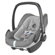 BABYSCHALE Pebble Plus - Hellgrau/Schwarz, Konventionell, Kunststoff/Textil (44/56/67cm) - Maxi-Cosi