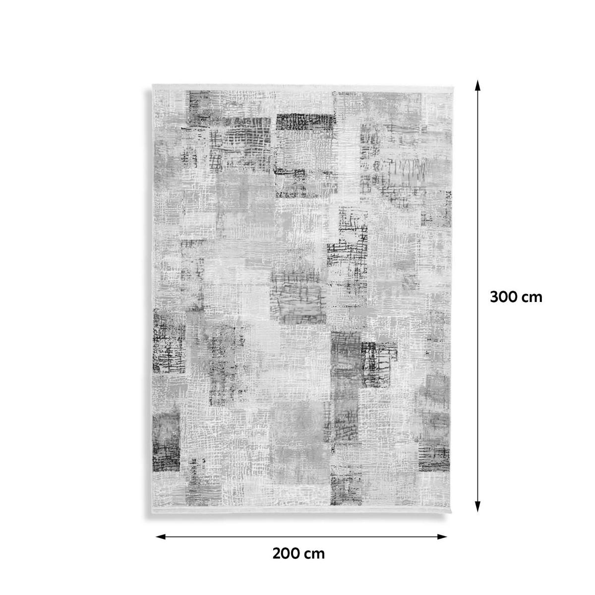 VINTAGE-TEPPICH 200/300 cm Akropolis Grau, Rosa  - Rosa/Grau, Design, Textil (200/300cm) - Kayoom