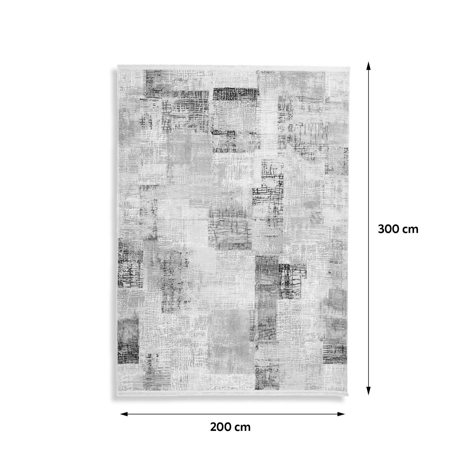 Thumbnail - Kayoom Vintage-Teppich Akropolis, Grau, Rosa, Textil, Used look, 200x300 cm, Teppiche & Böden, Teppiche, Vintage-Teppich...