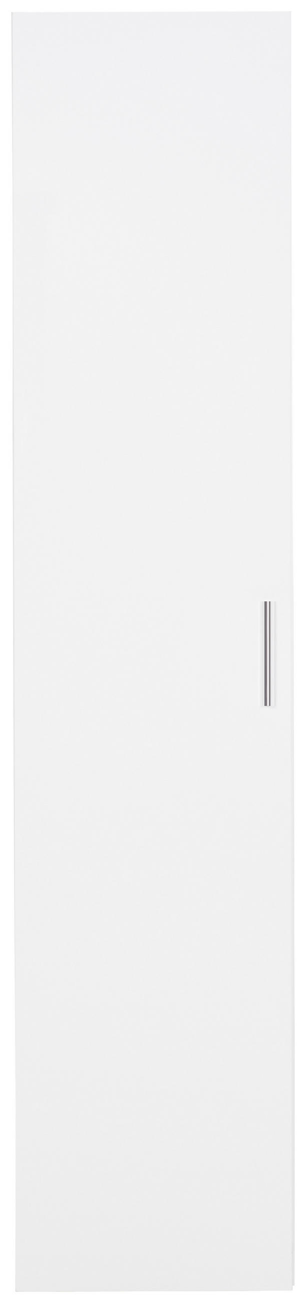 SKŘÍŇ NA ODĚV, bílá, 30/185/40 cm - bílá/barvy chromu, Design, kompozitní dřevo/plast (30/185/40cm) - Xora