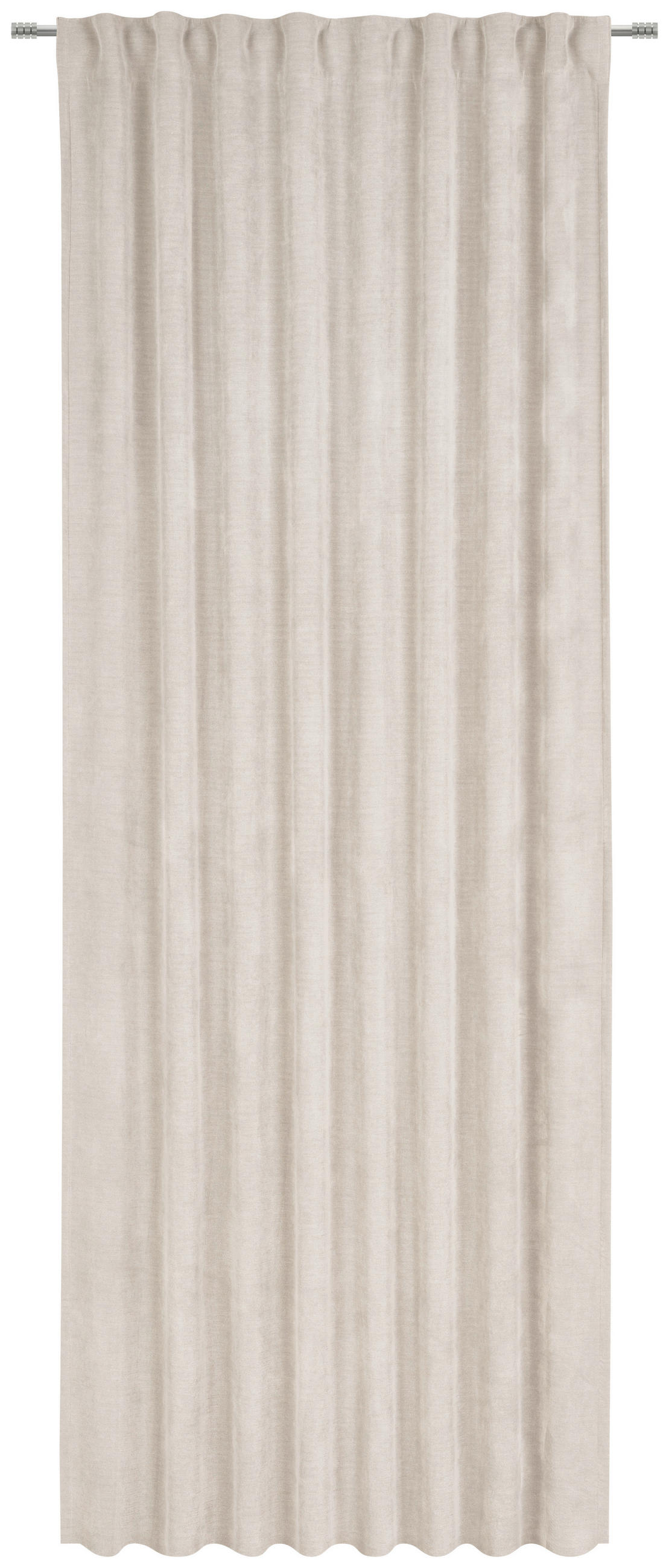 FERTIGVORHANG  black-out (lichtundurchlässig)   135/245 cm  - Taupe, Basics, Textil (135/245cm) - Dieter Knoll