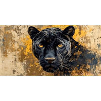 ALUMINIUMBILD Tiere  - Multicolor, Basics, Metall (100/50/2cm) - Euroart