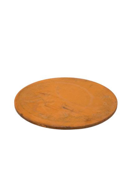 DECKEL - Rostfarben, Basics, Metall (112cm) - Zebra