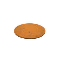 DECKEL  - Rostfarben, Basics, Metall (112cm) - Zebra 