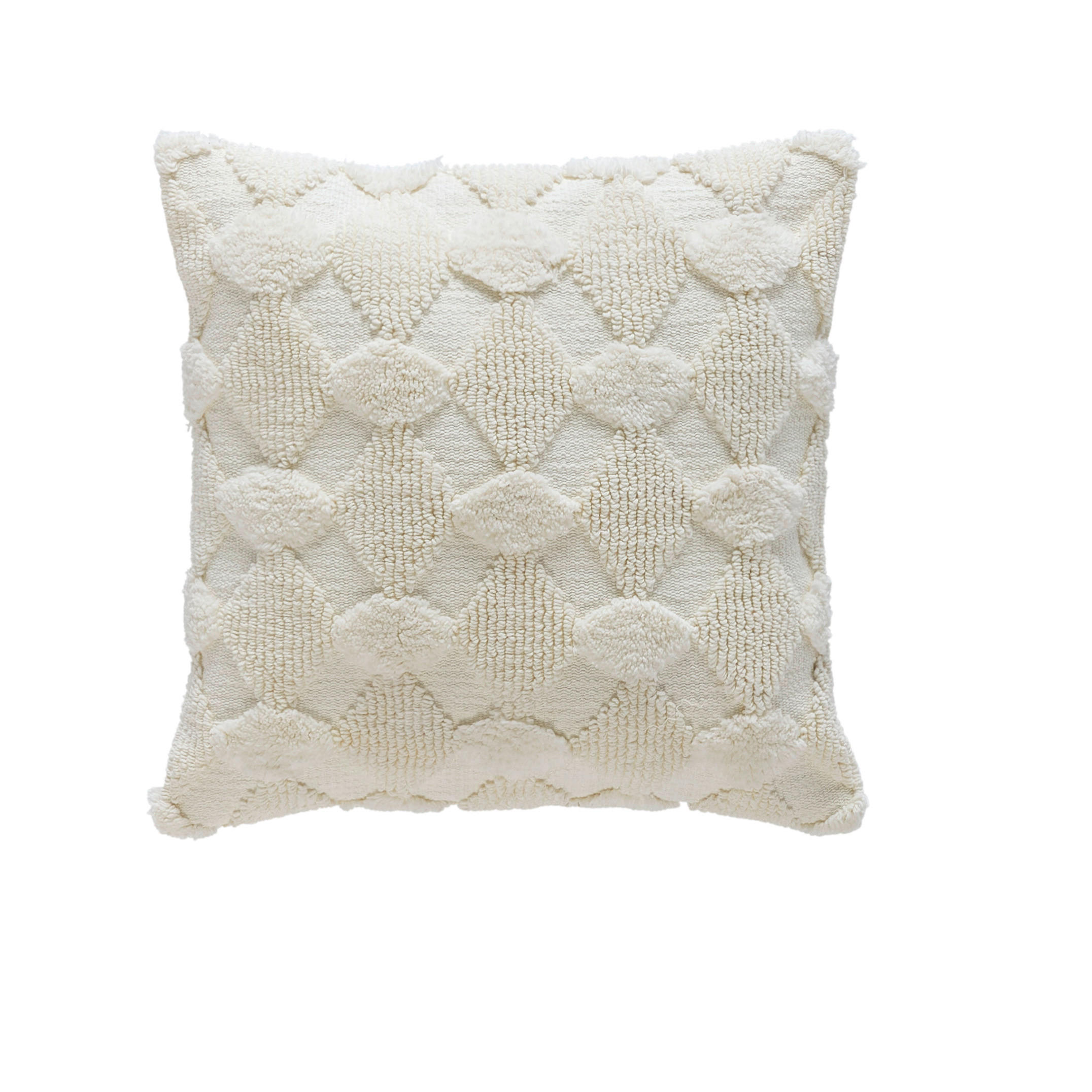 PERNĂ DECORATIVĂ 45/45 cm  - crem, textil (45/45cm) - Novel