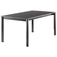 GARTENTISCH 165-285/95/75 cm Metall, Kunststoff rechteckig  - Anthrazit/Grau, Basics, Kunststoff/Metall (165-285/95/75cm) - Sieger