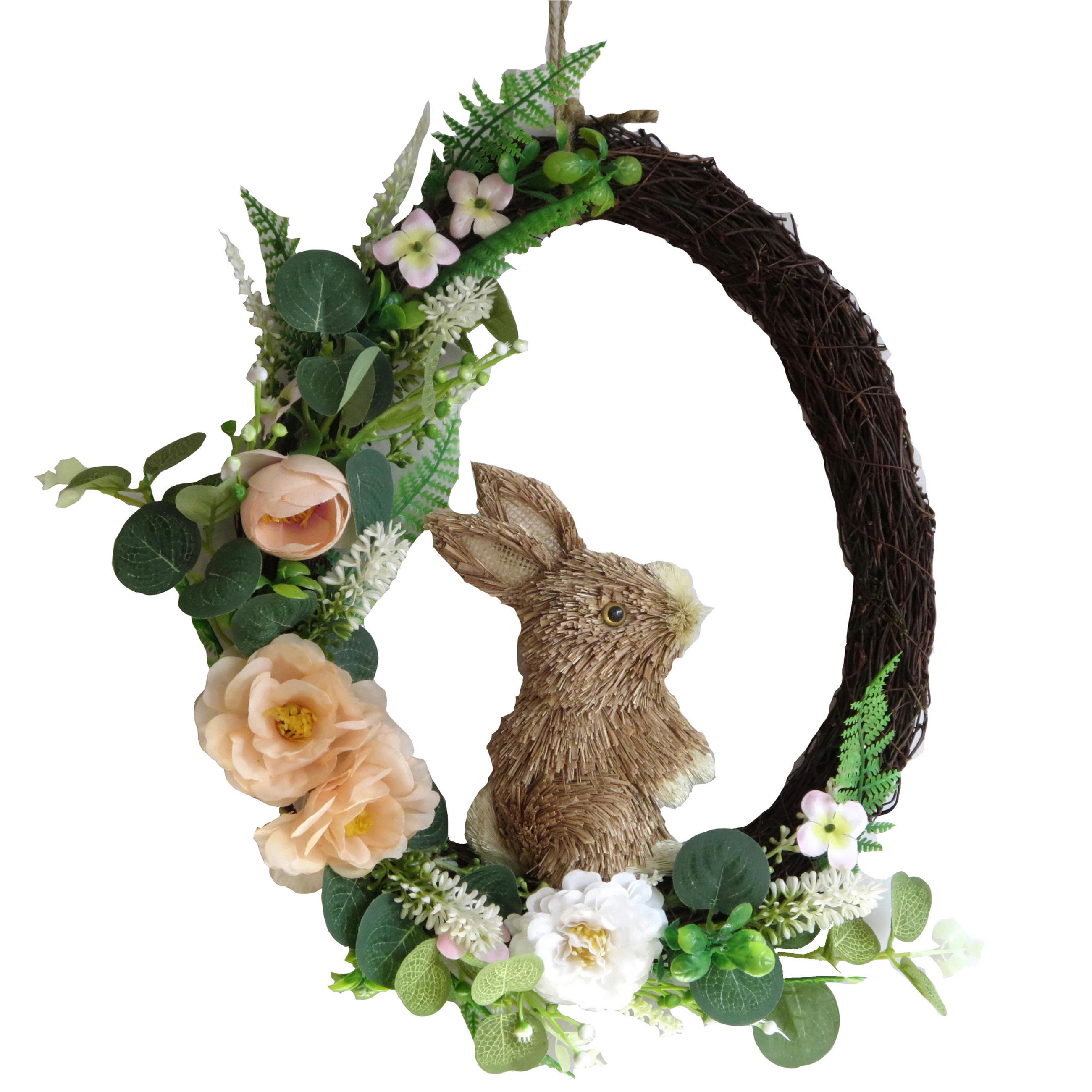 FRÜHLINGSKRANZ  - Multicolor, LIFESTYLE, Naturmaterialien/Kunststoff (28/30cm)