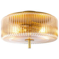 DECKENLEUCHTE  30/18 cm    - Bernsteinfarben, Trend, Glas/Metall (30/18cm) - Collet's Monde