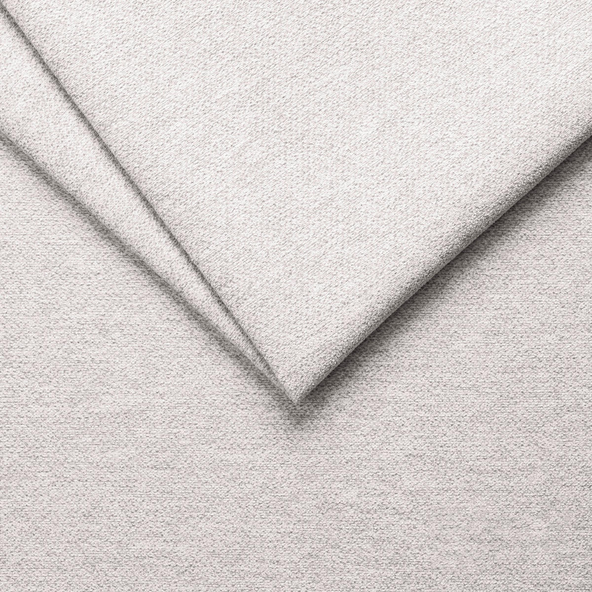 ECKSOFA in Flachgewebe Creme  - Creme, Design, Textil/Metall (188/260cm) - Hom`in