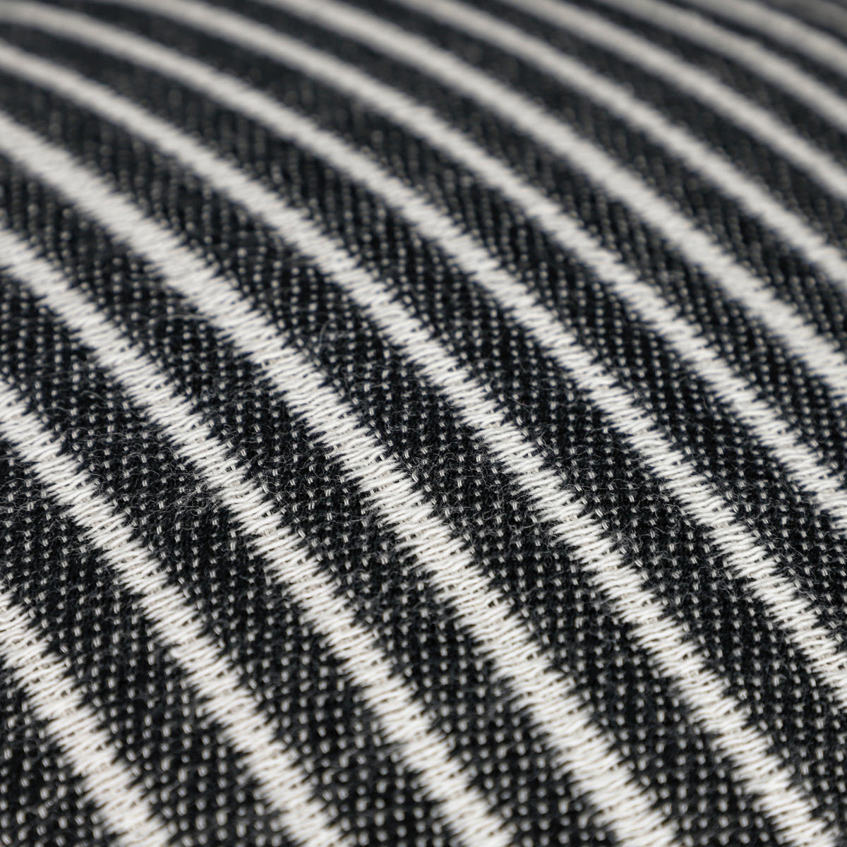 KISSENHÜLLE JustB! by Bettina Zimmermann 45/45 cm  - Schwarz/Naturfarben, Design, Textil (45/45cm) - Musterring