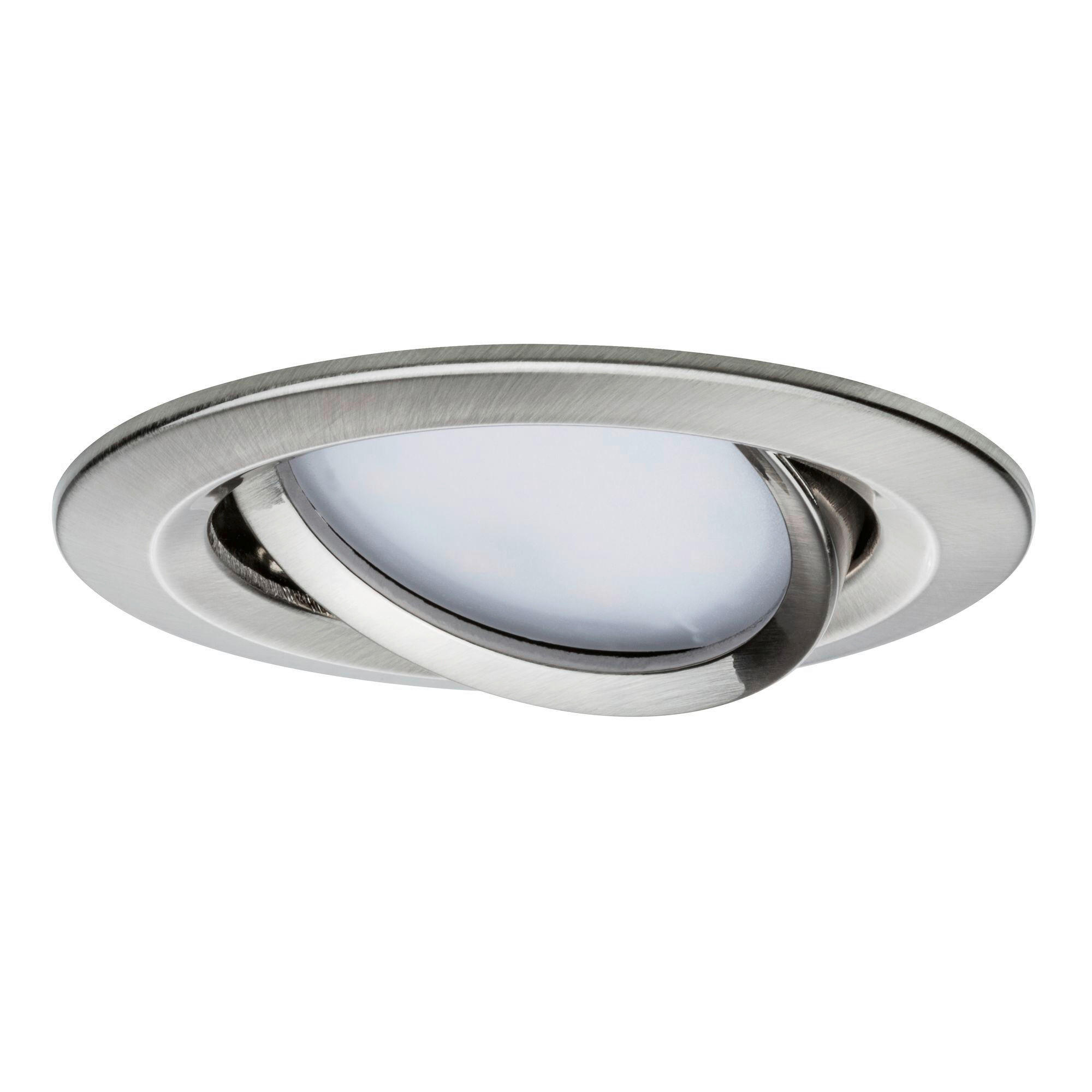 LED-DECKENLEUCHTE 8,4 cm  - Alufarben, Basics, Metall (8,4cm) - Paulmann
