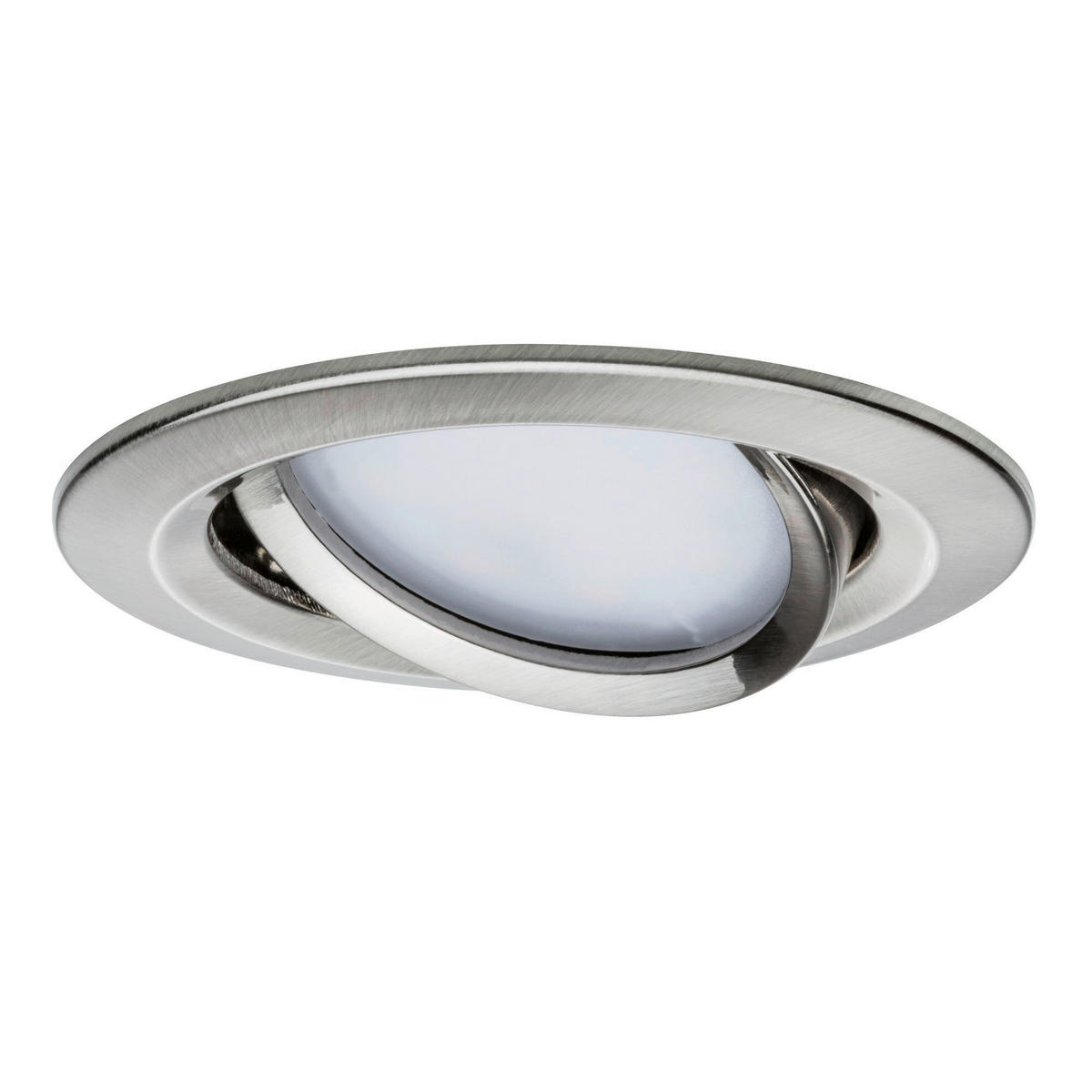 LED-DECKENLEUCHTE 8,4 cm  - Alufarben, Basics, Metall (8,4cm) - Paulmann