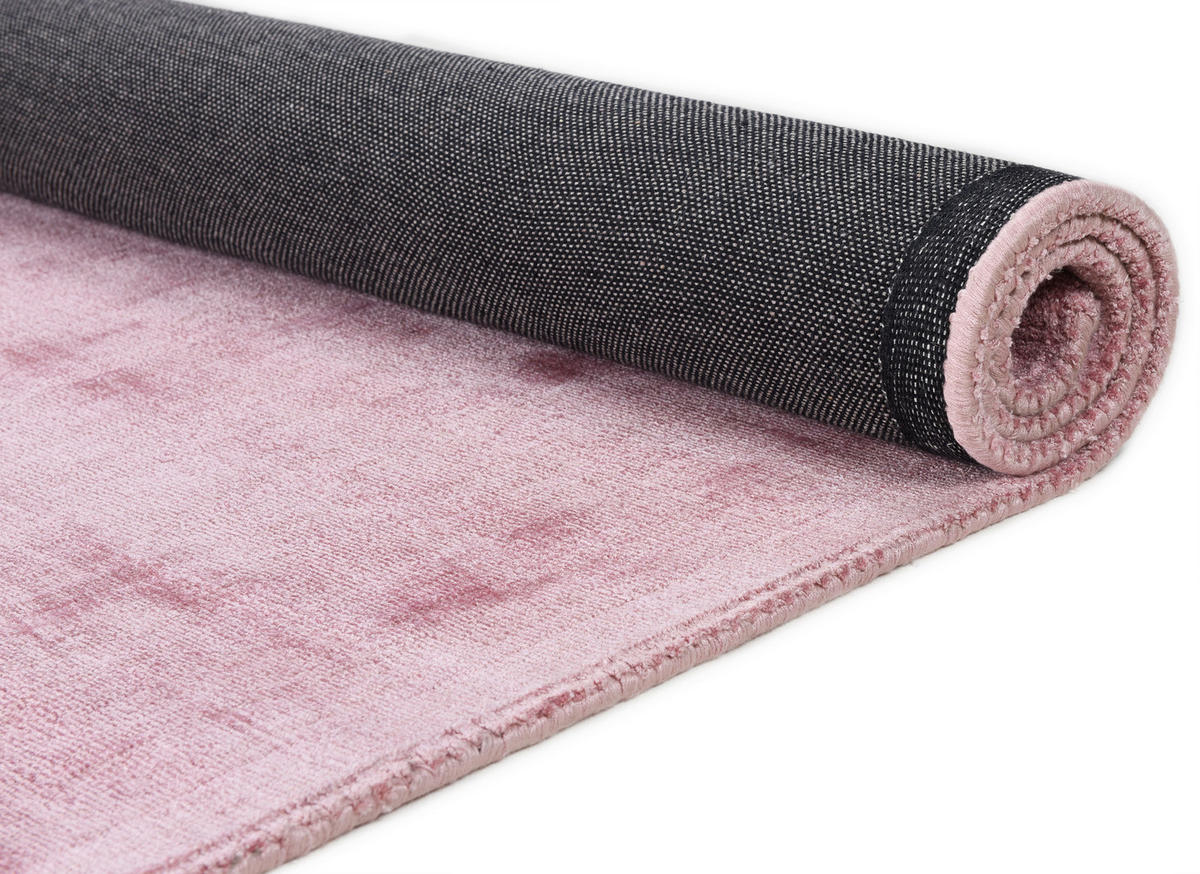 HANDWEBTEPPICH 140/200 cm Rosa  - Rosa, Basics, Textil (140/200cm) - Tom Tailor
