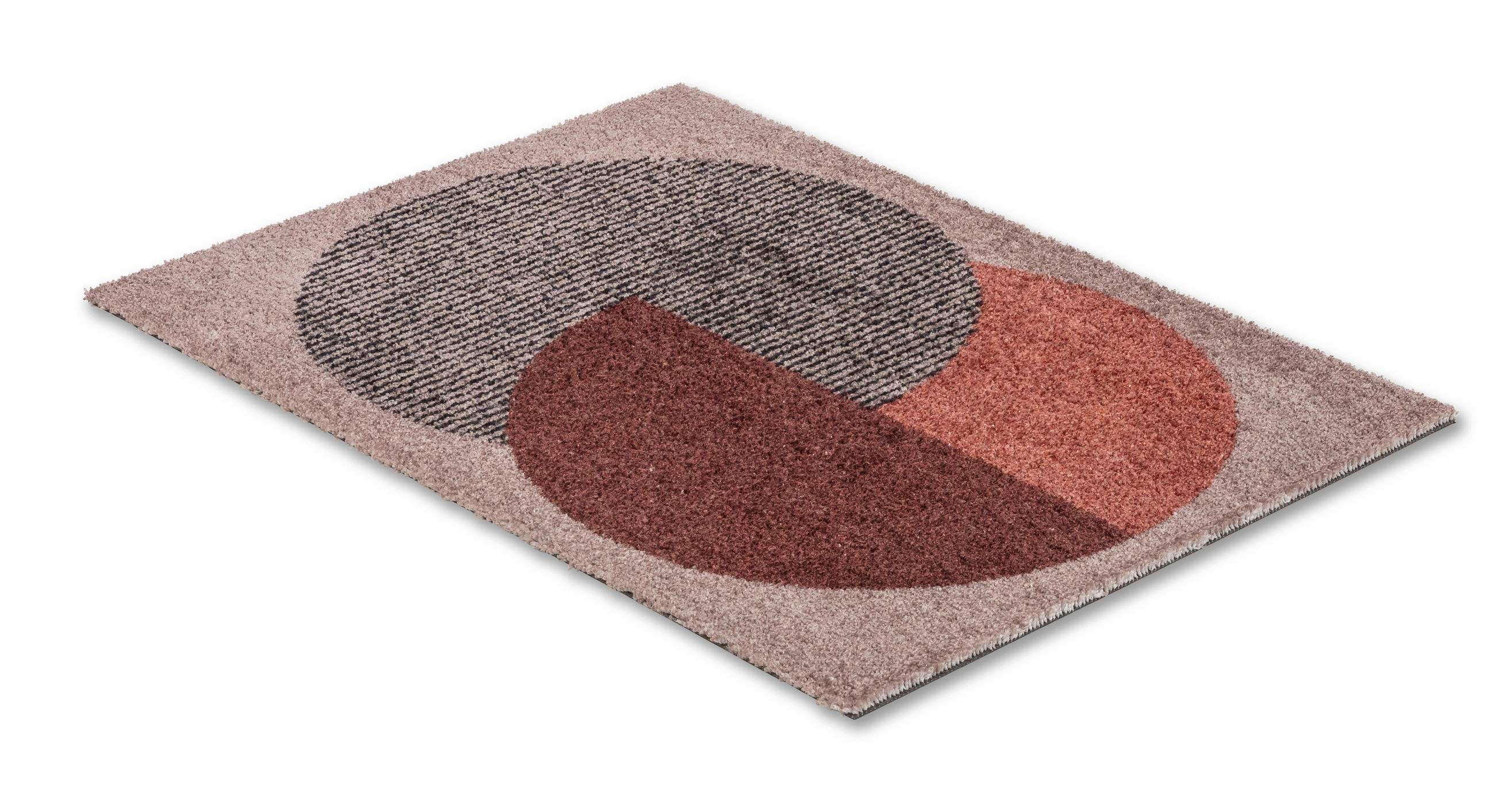 FUßMATTE  67/100 cm  Beige, Terracotta  - Beige/Terracotta, KONVENTIONELL, Textil (67/100cm) - Schöner Wohnen
