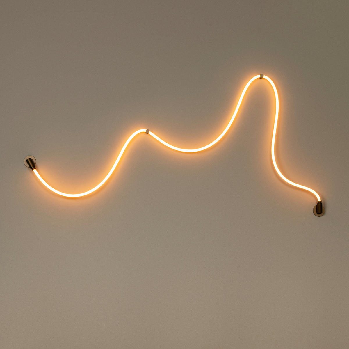 LED-WANDLEUCHTE Janderin 500/8.5/8.5 cm  - Champagner, Design, Metall (500/8.5/8.5cm) - Lucide