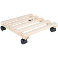 POJ. PODSTAVEC POD KVETINÁČ drevo,  - farba buka, Basics, drevo (35/35cm) - Homeware