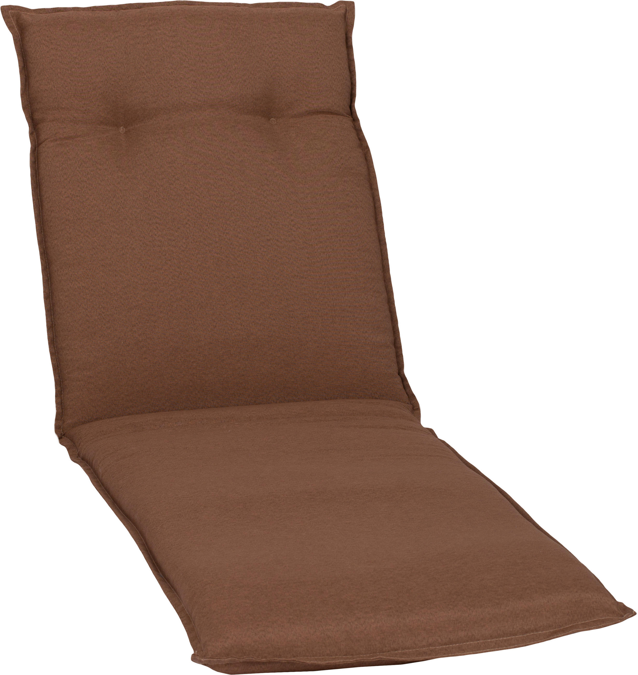 LIEGENAUFLAGE Uni  - Sandfarben, Basics, Textil (191/58/8cm) - Gardenson