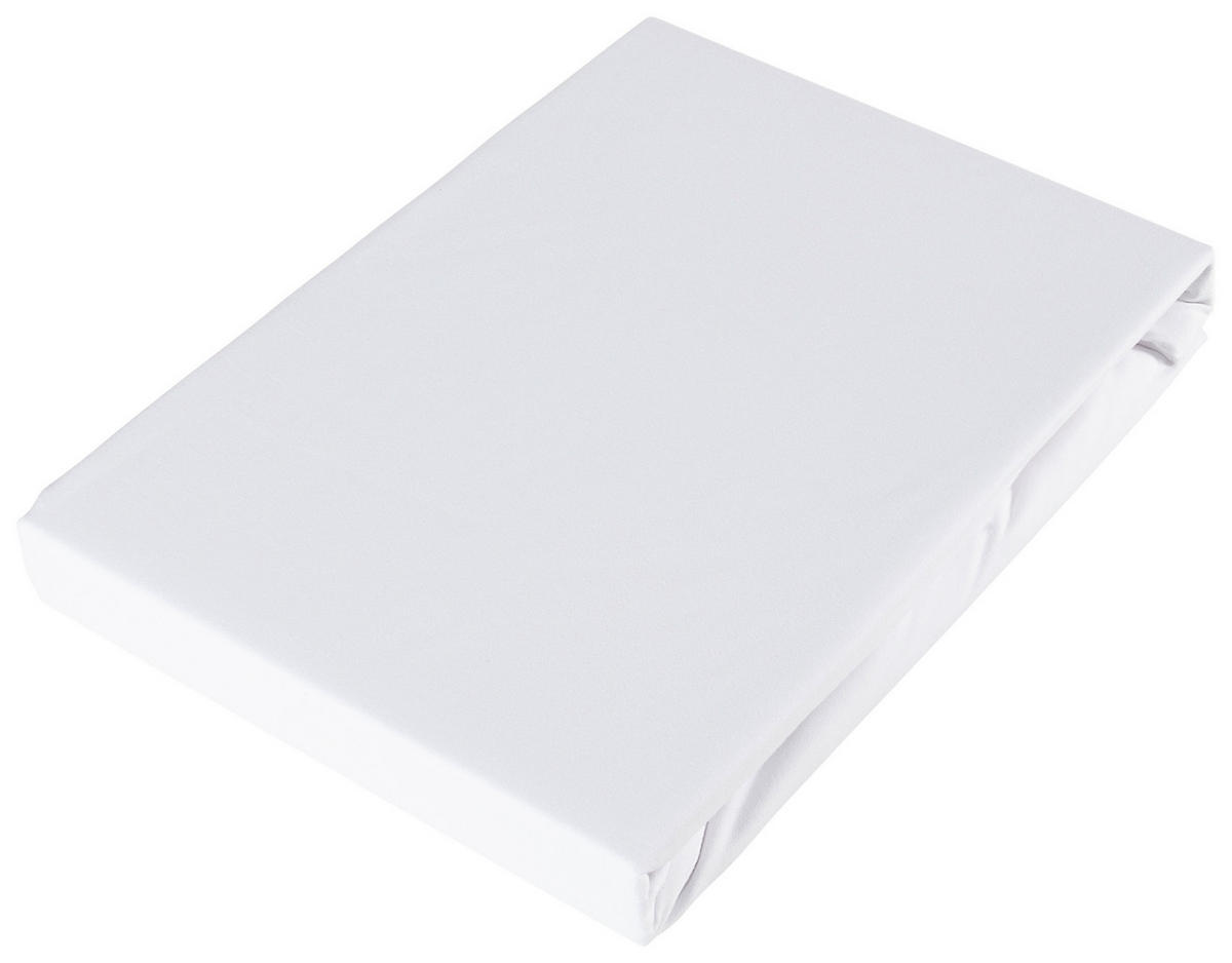 NAPÍNACIA PLACHTA, džersej, biela, 100/200 cm - biela, Basics, textil (100/200cm) - Bio:Vio