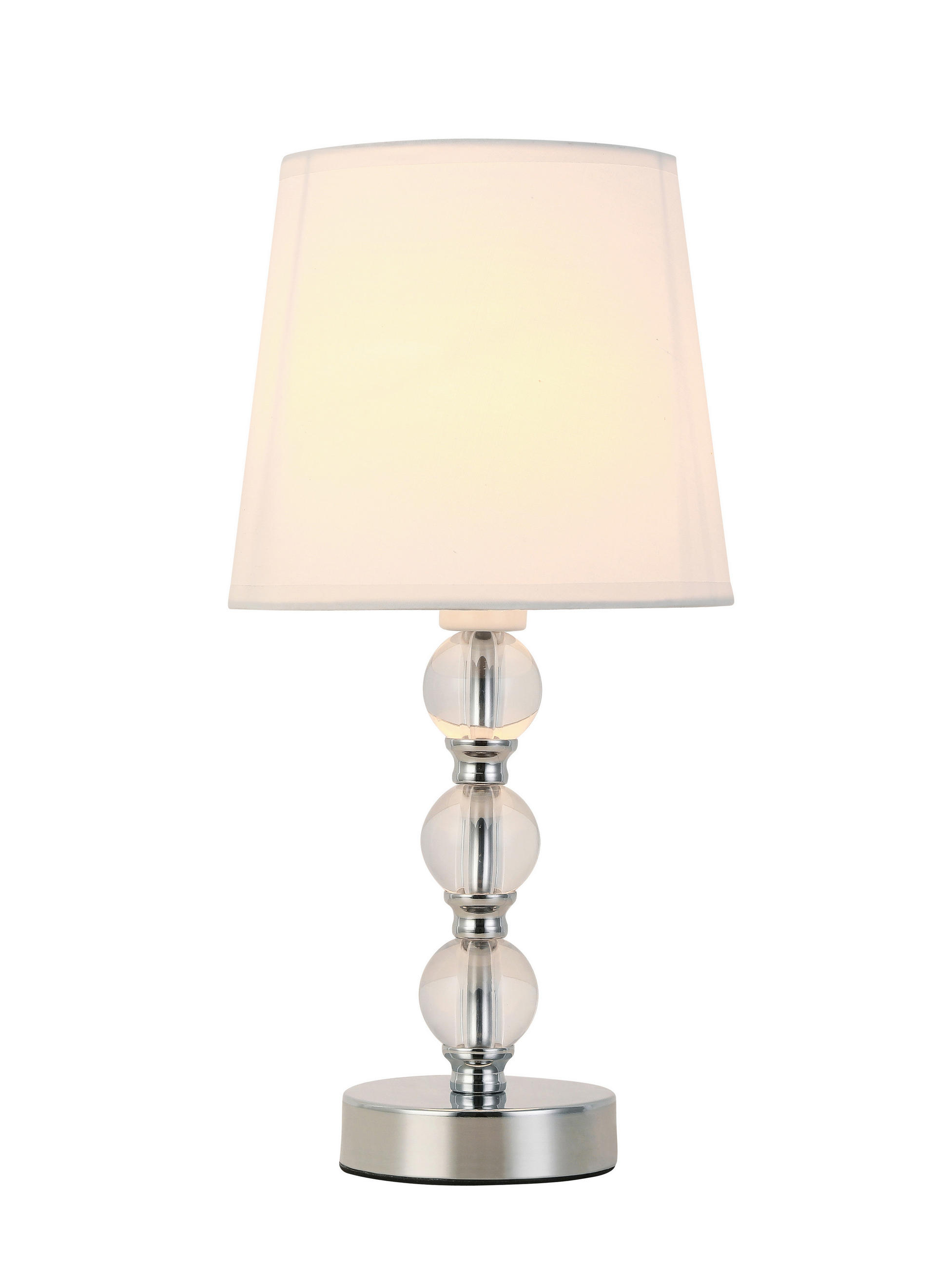 NAMIZNA SVETILKA 18/36 cm - barve kroma/bela, Basics, kovina/umetna masa (18/36cm) - Boxxx