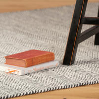 FLACHWEBETEPPICH 140/200 cm My Jaipur Silberfarben  - Silberfarben, Natur, Textil (140/200cm) - Obsession