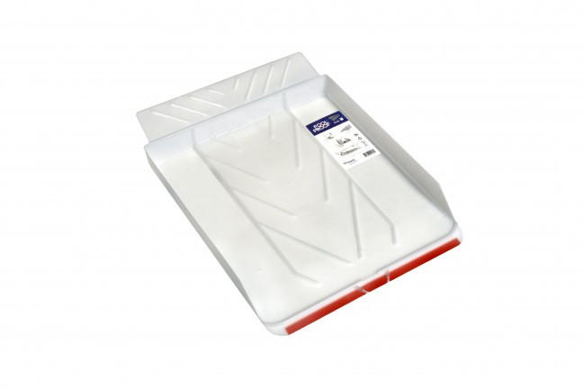 LÄCKAGESKYDD - vit/transparent, plast (45/57cm)